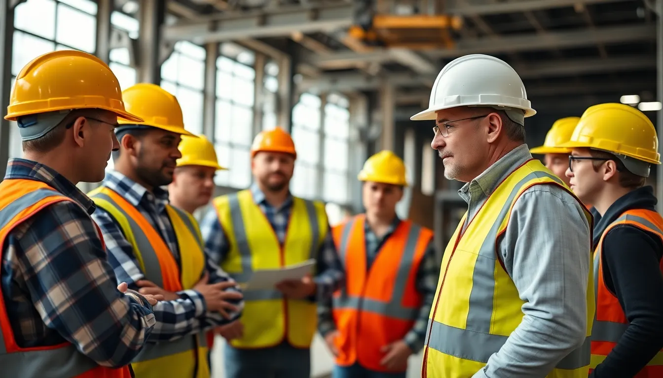 Key Steps in the Erection Process