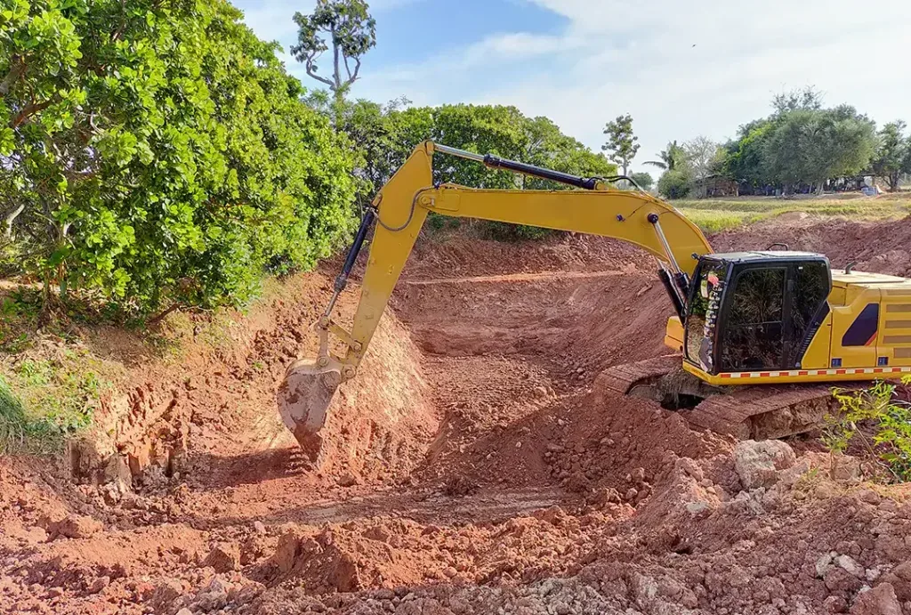 onsite dirt work contractor Houston tx