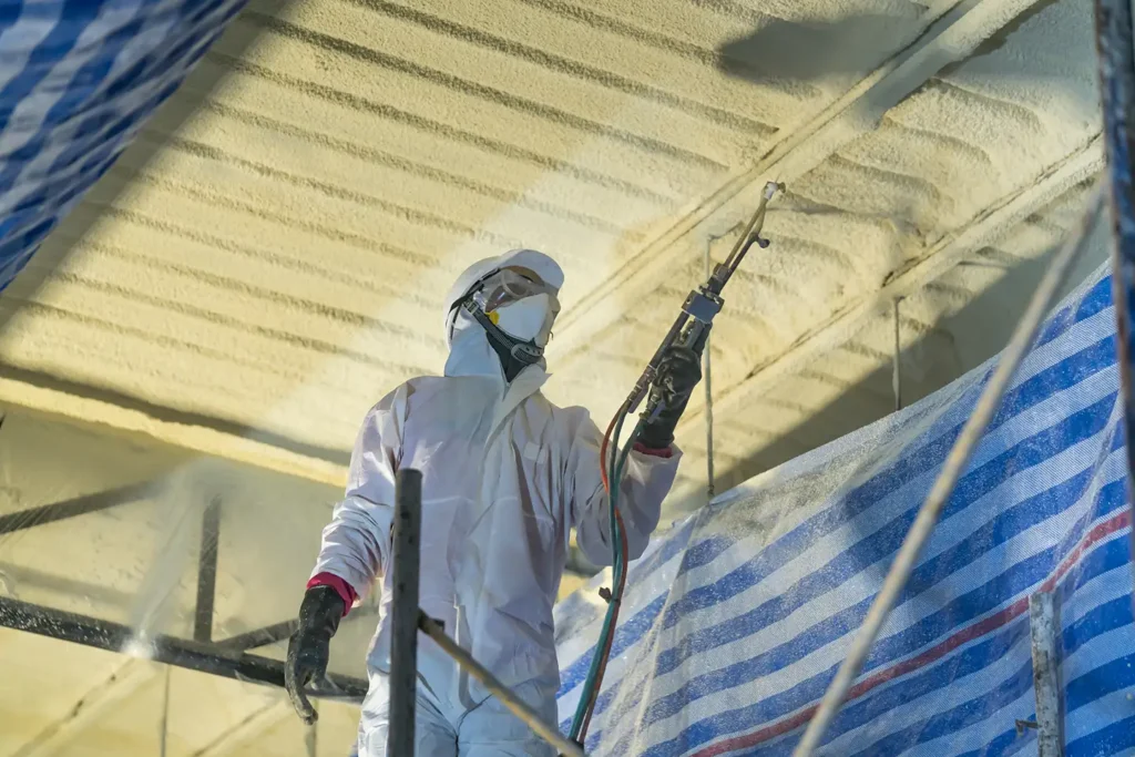 spray foam roof repair Houston tx