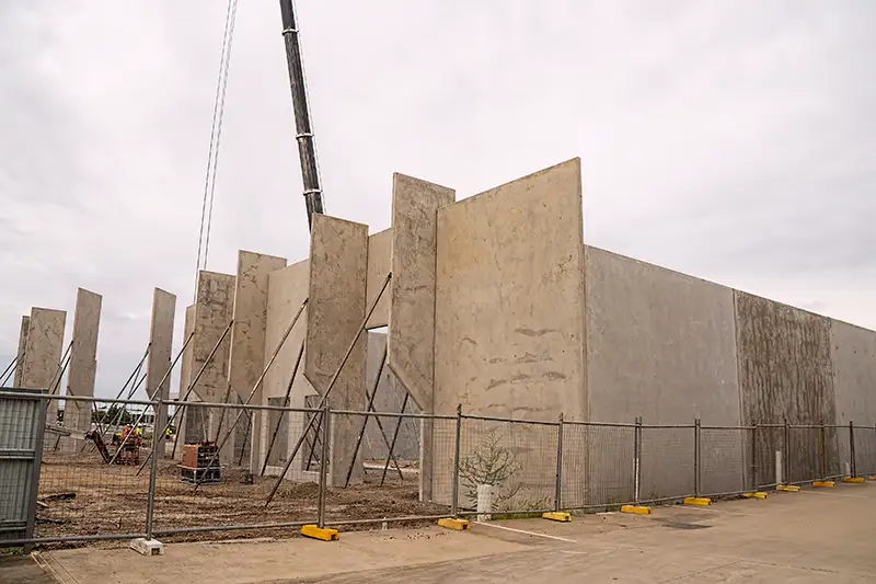 Concrete Formed Tilt-Up Walls for Produce/Office/Warehouse H