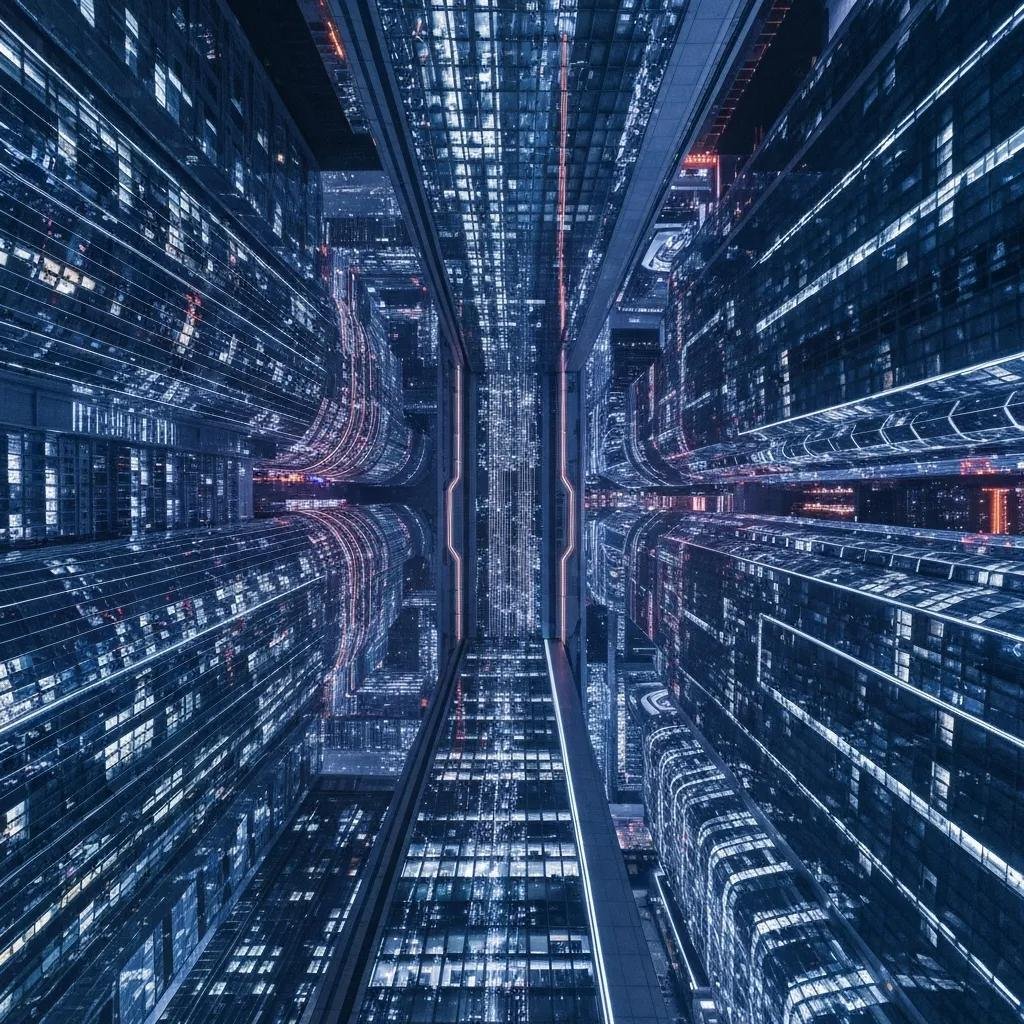 Construction site demonstrating quality control measures and safety protocols