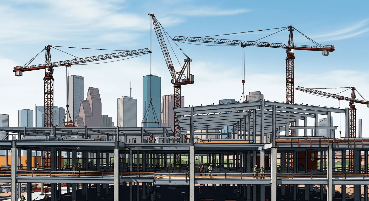 houston manufacturing facility construction